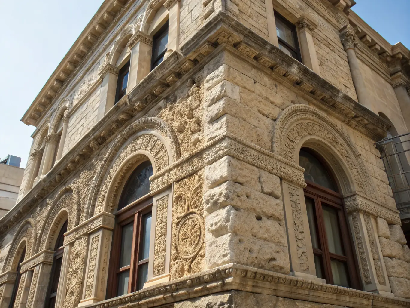 A photograph showcasing the restored facade of the Château de Chantemille, highlighting the architectural details and historical significance.